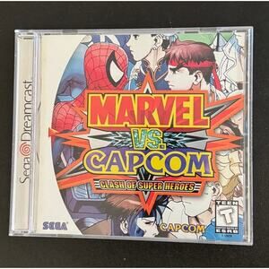 Marvel vs. Capcom: Clash of Super Heroes (Sega Dreamcast, 1999) Complete